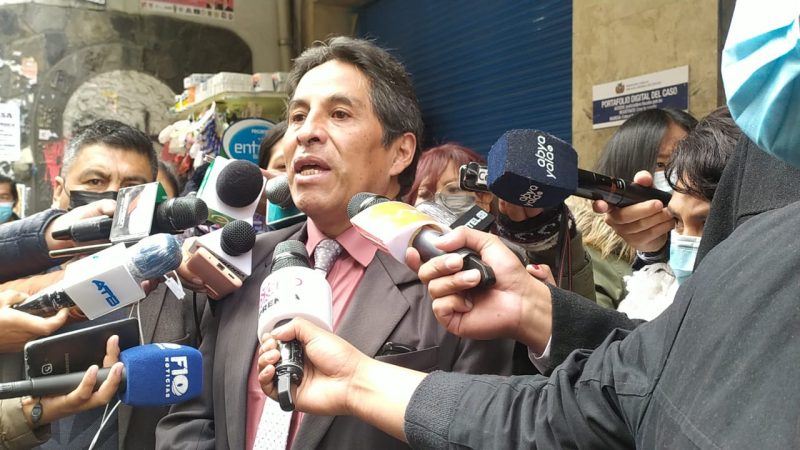 Exigen que Calvo sea aprehendido si no justifica que no haya declarado en La Paz por el proceso en su contra