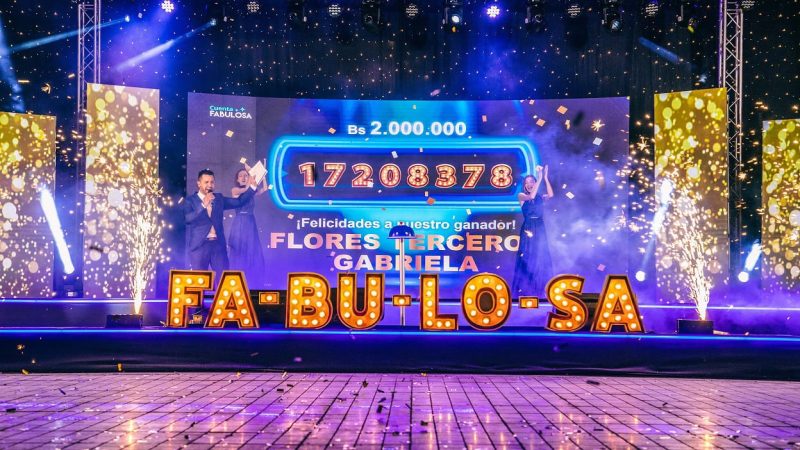 Banco Fassil presenta a la ganadora de Bs. 2.000.000 de la cuenta Fabulosa