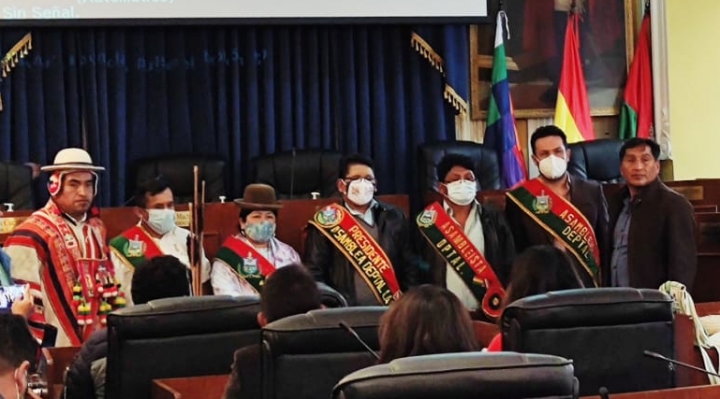 La Asamblea Legislativa Departamental de La Paz posesionó a nueva directiva